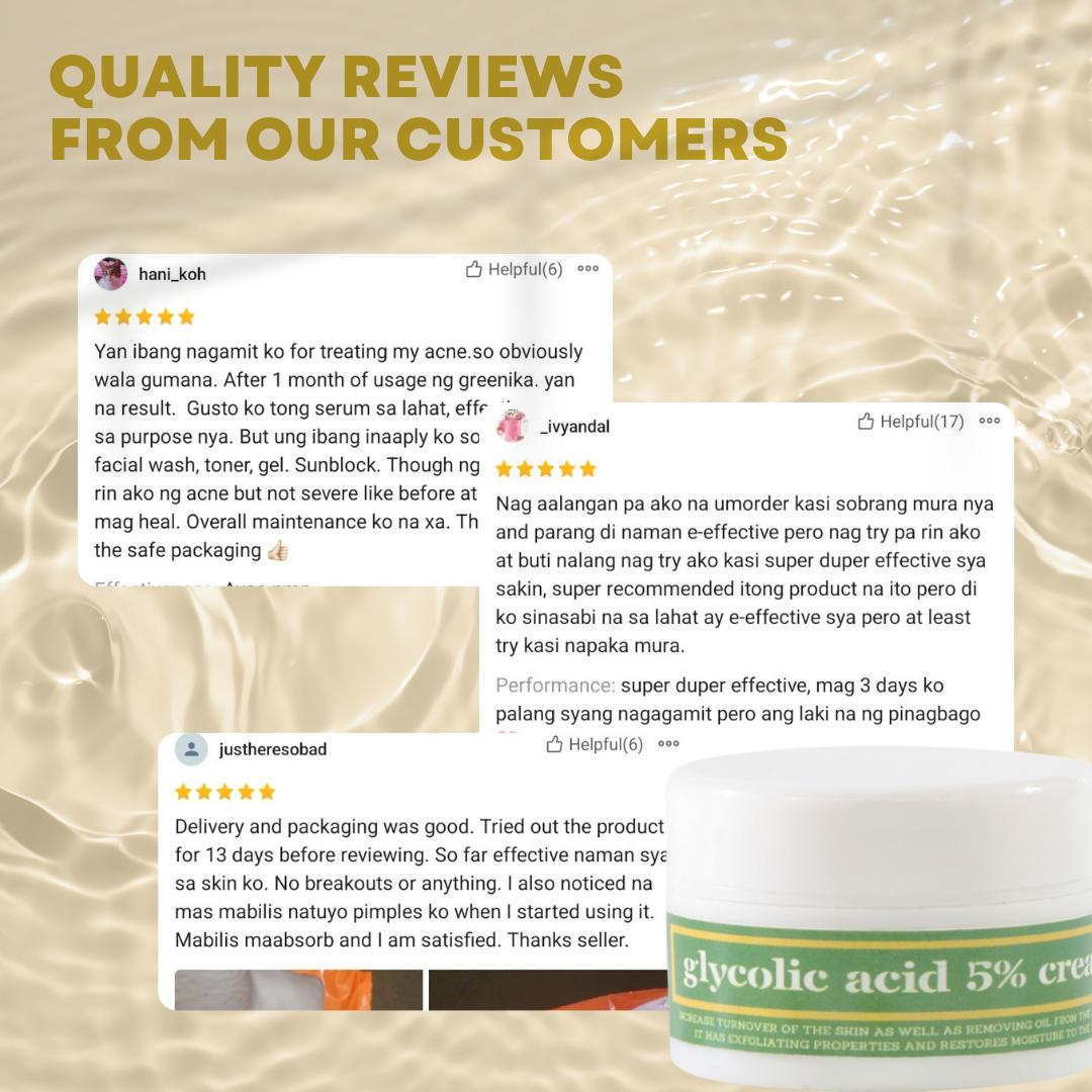 Greenika Exfolika 5% Glycolic Acid Cream