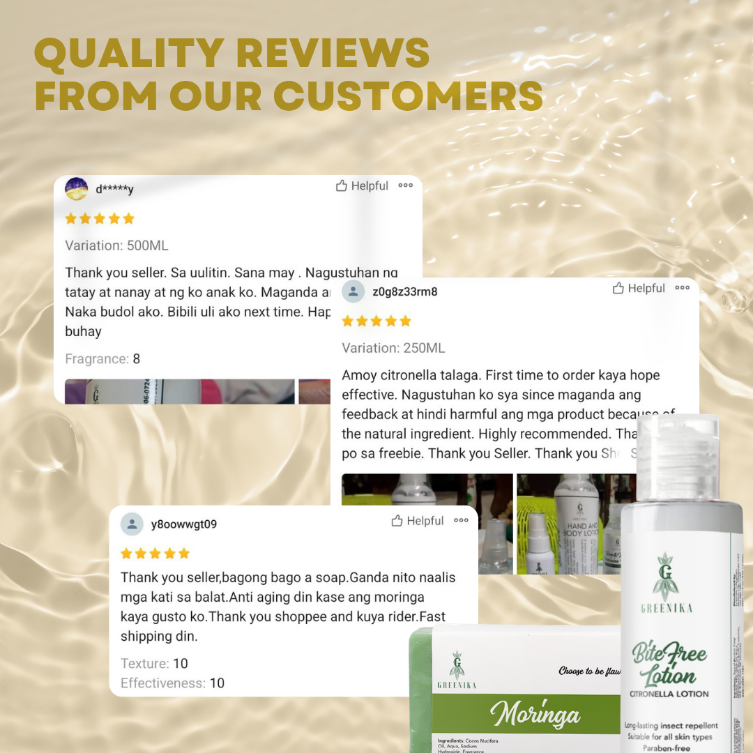 Greenika Bitefree Citronella Lotion + Moringa Soap Combo