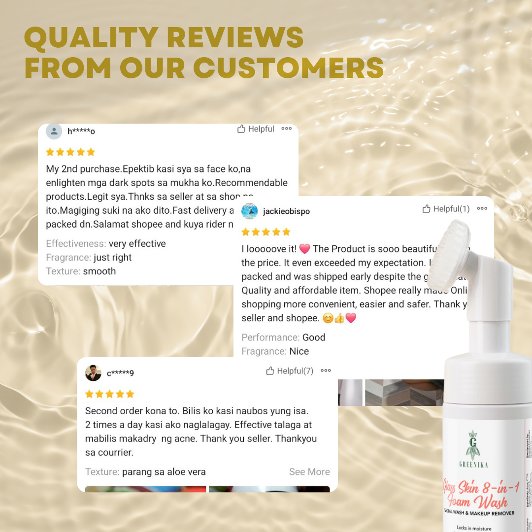 Greenika Glass Skin Foam Cleanser