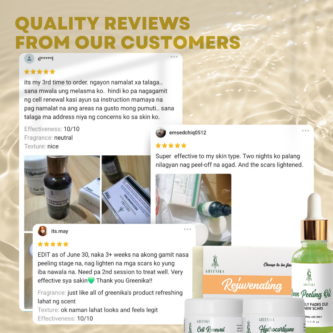 Greenika Scar Remover 4 PC Set