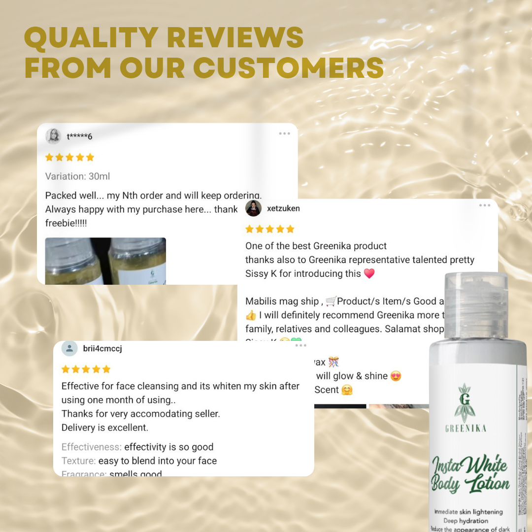 Greenika Hydrawhite Instant Whitening Body Lotion