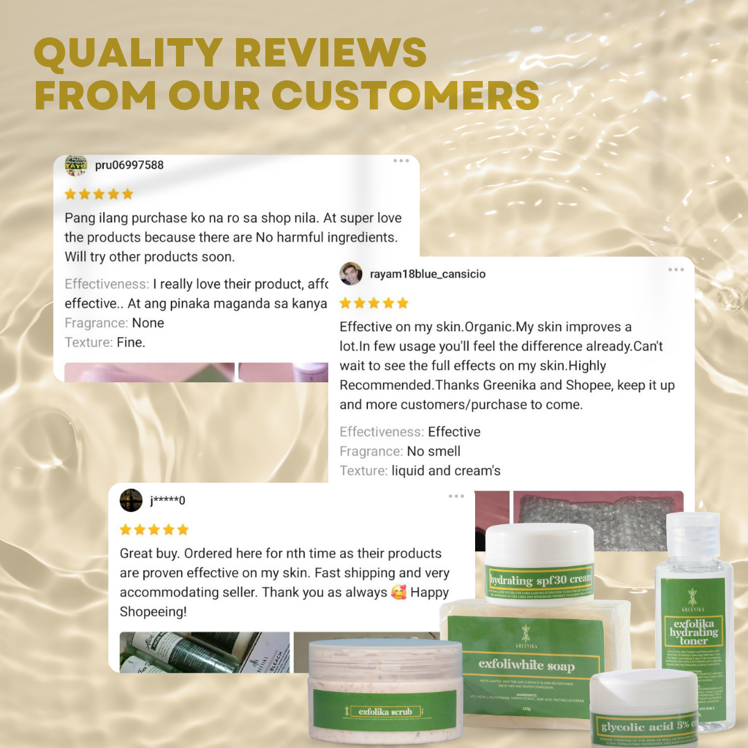 Greenika Exfolika Whitening Set