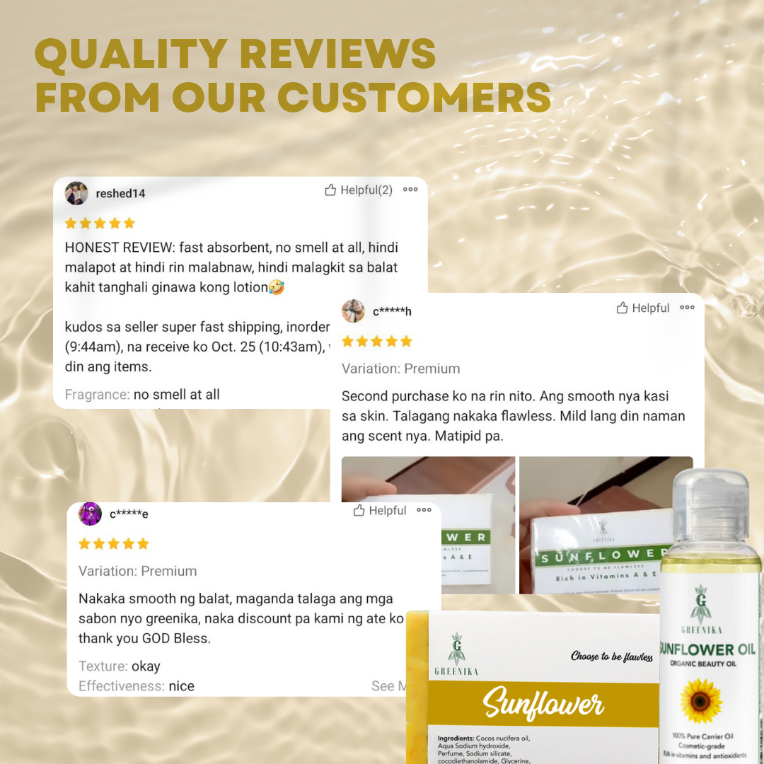 Greenika Organic Sunflower Soap