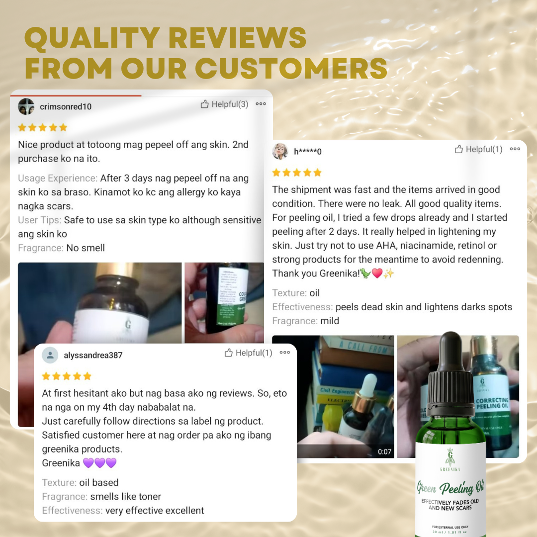 Greenika Green Peeling Oil