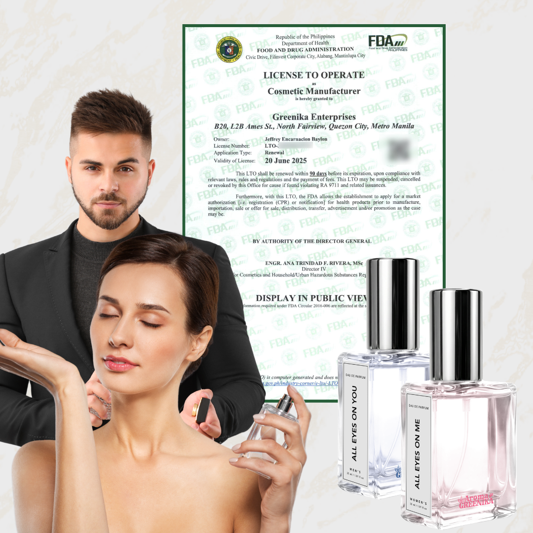 AROMA DE GREENIKA Long Lasting Couple Scent Perfume Bundle