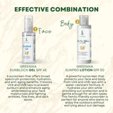Greenika SunPro with SP50 Lotion