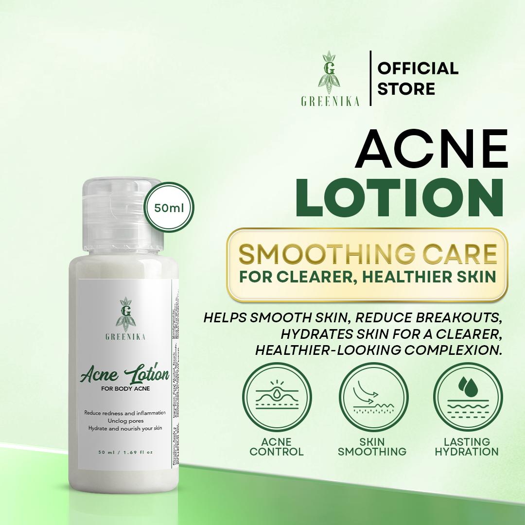 Greenika Acne Lotion for Arms Back and Body