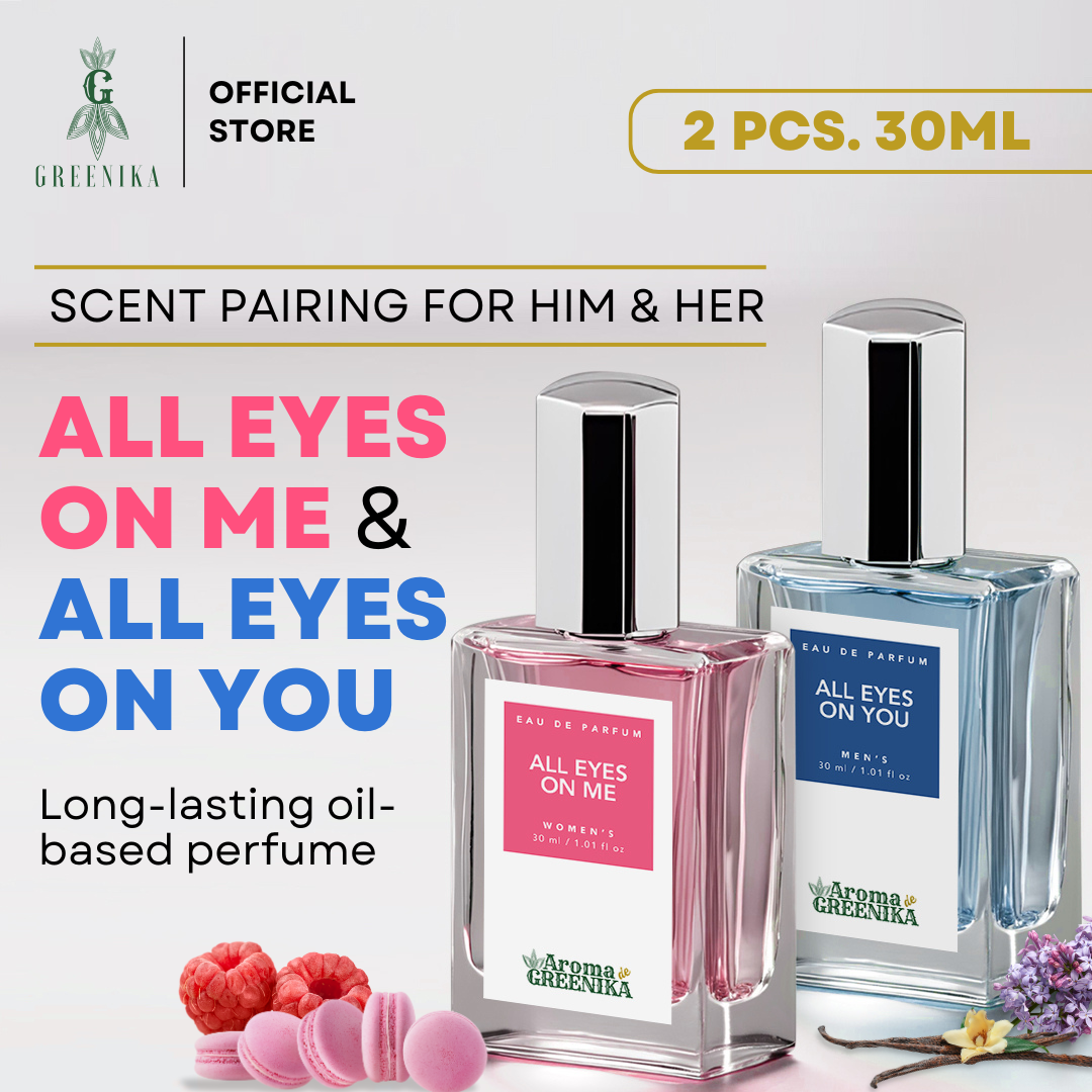 AROMA DE GREENIKA Long Lasting Couple Scent Perfume Bundle