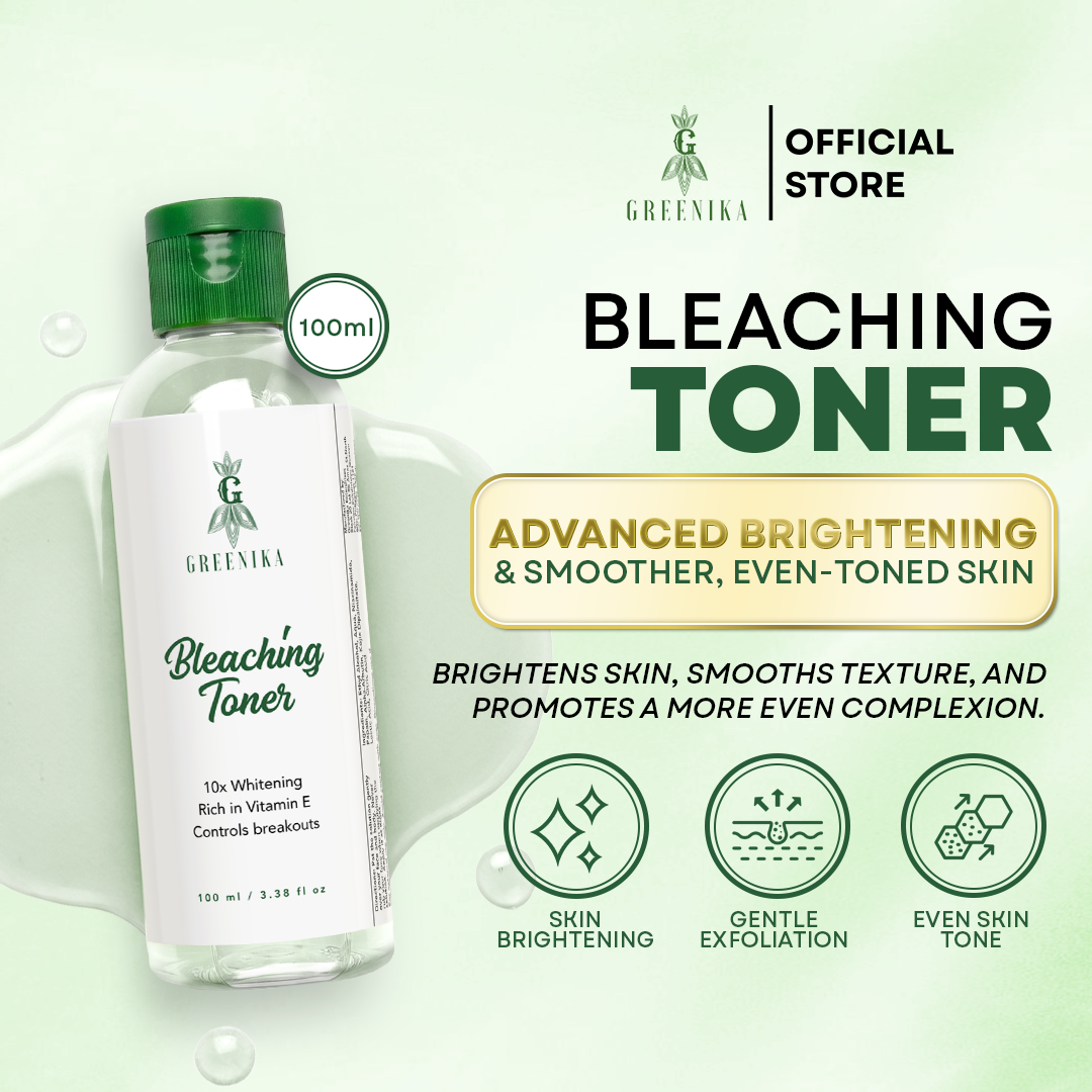 Greenika Bleaching Whitening Toner Solution