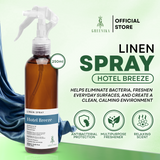 Greenika Linen Mist Spray Hotel Breeze Scent / White Tea Scent