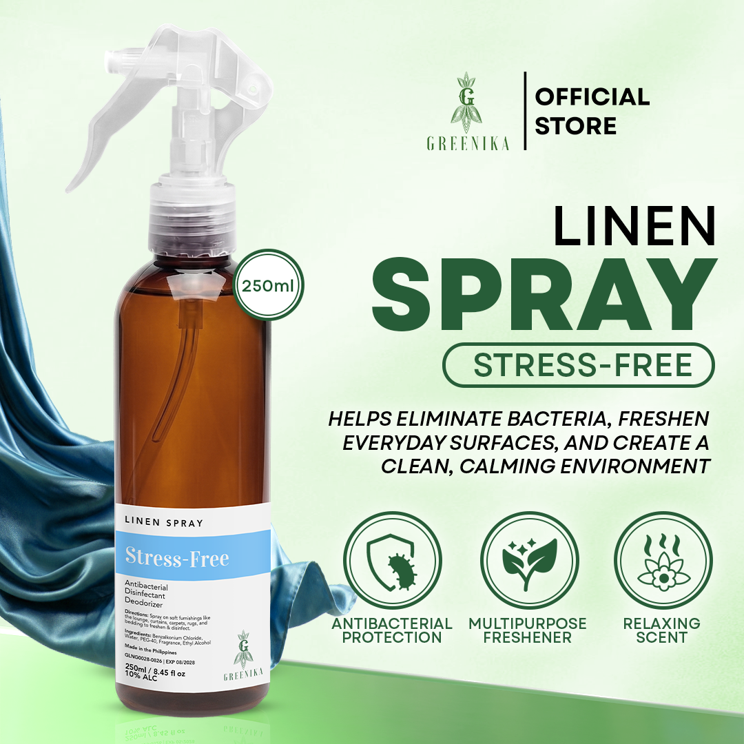 Greenika Linen Mist Spray Stress-Free Scent