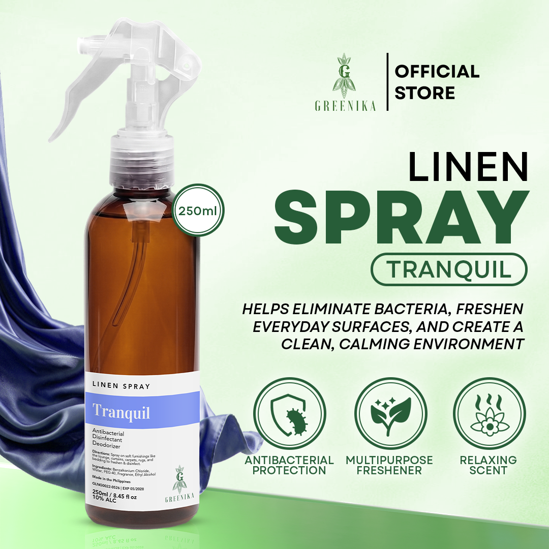 Greenika Linen Mist Spray Tranquil Scent