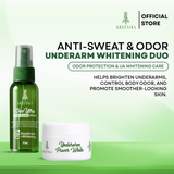 Greenika Whitening Underarm Combo - Cream + Spray