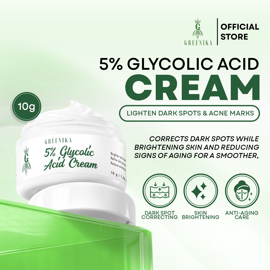 Greenika Glycolic Acid 5% Exfoliating Cream