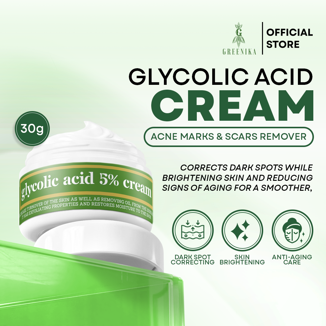 Greenika Exfolika 5% Glycolic Acid Cream