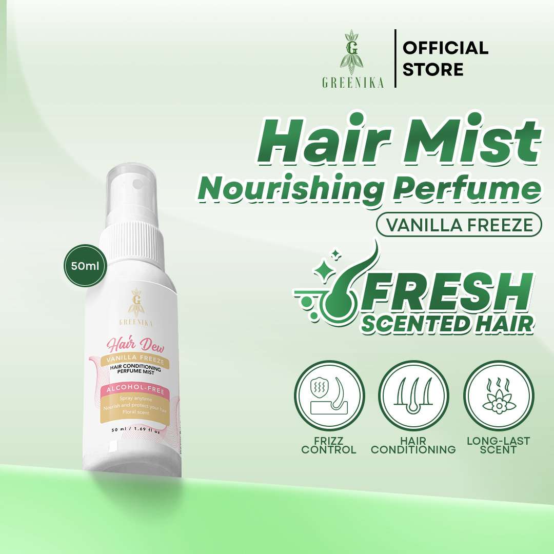 Greenika Hair Dew Conditioning Hair Spray Perfume