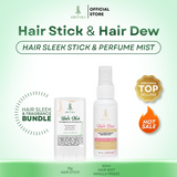 Greenika Hair Dew Perfume Mist Spray & Hair Stick Bundle