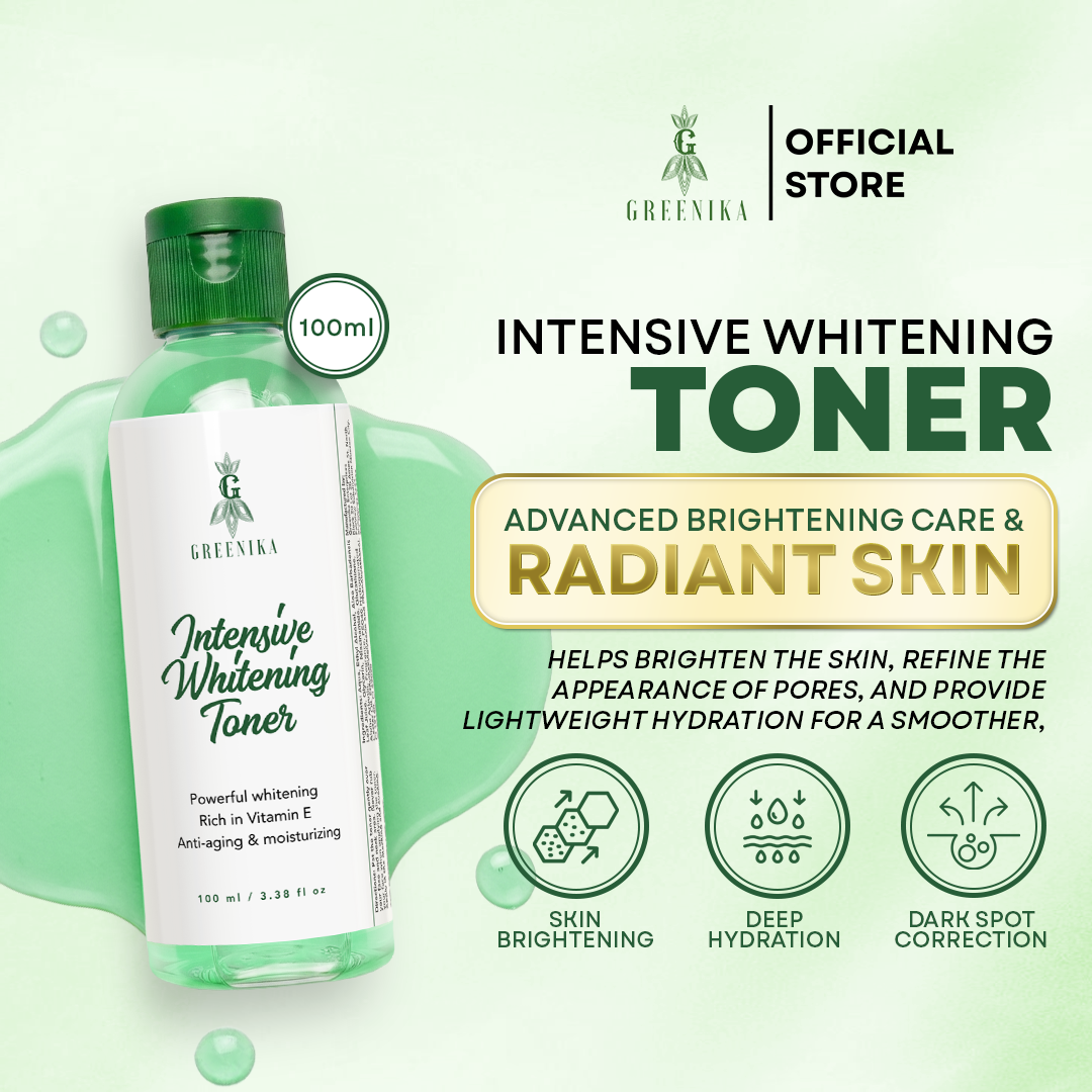 Greenika Intensive Whitening Toner for Face