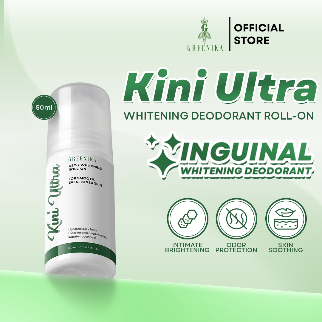 Greenika Inguinal Kini Ultra Deo + Whitening Roll-On