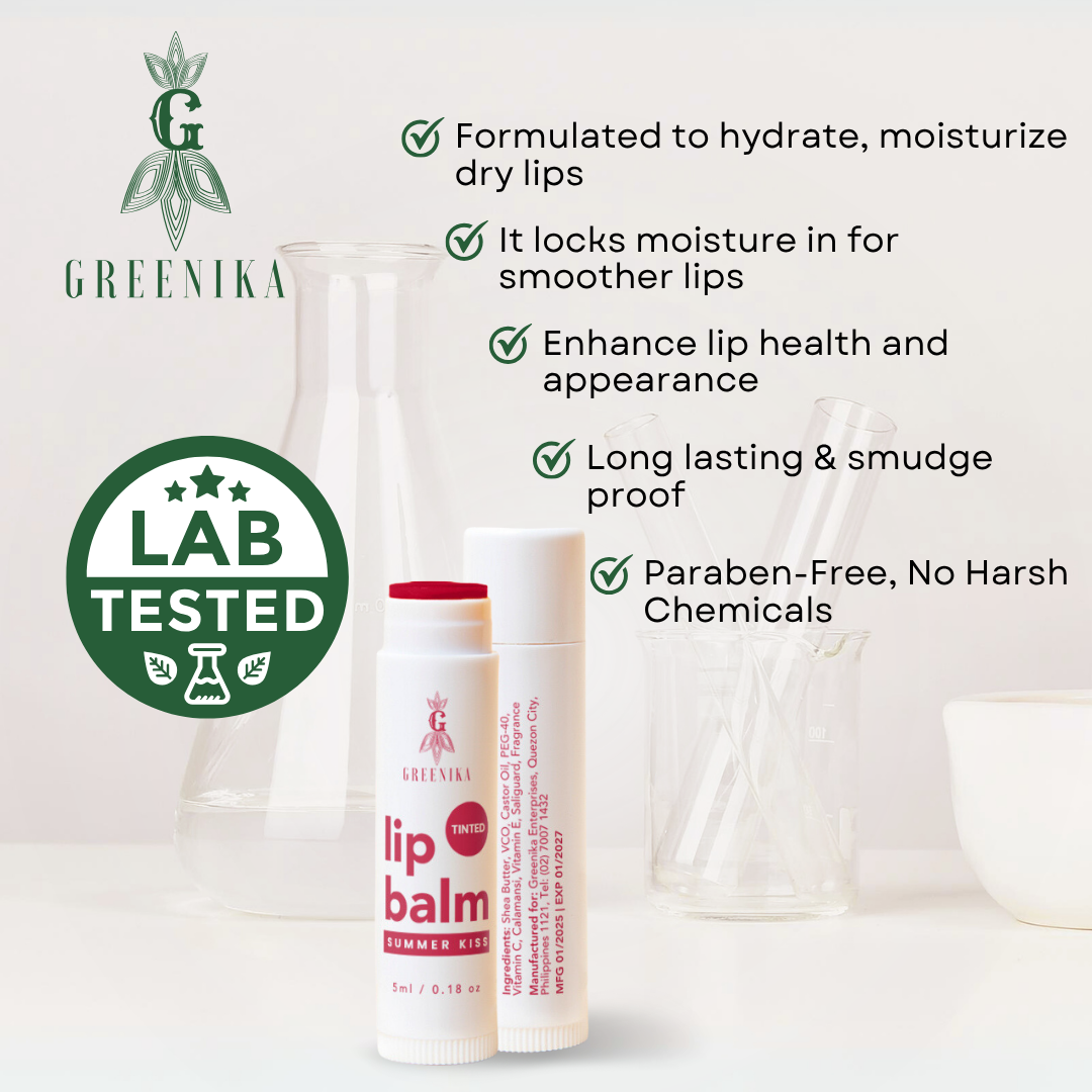 Greenika Shades Tinted Lip Balm - Summer Kiss