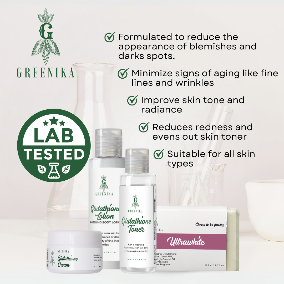 Greenika Glutathione 4pc Set