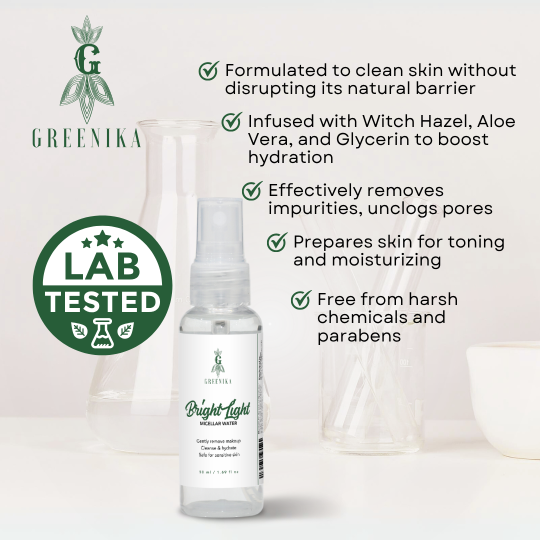 Greenika Micellar Water Cleansing Toner