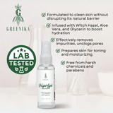 Greenika Micellar Water Cleansing Toner