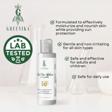 Greenika SunPro with SP50 Lotion