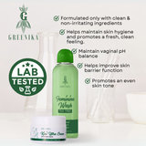 Greenika Tea Tree Feminine Wash + Kini Ultra Cream Combo