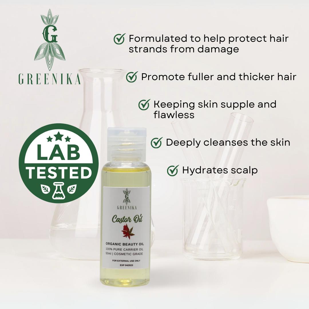 Greenika Organic Castor Essential Oil