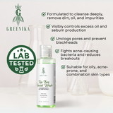 Greenika Tea Tree Anti Acne Facial Cleanser