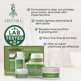 Greenika Exfolika Whitening Set