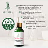 Greenika Moisturizing Snail Slime Face Serum 15mL
