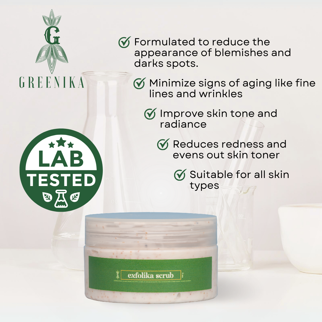 Greenika Exfolika Face and Body Scrub