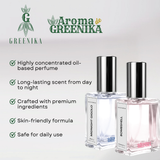 AROMA DE GREENIKA Long Lasting Couple Scent Perfume Bundle