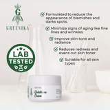 Greenika Glutathione Anti Aging Whitening Cream