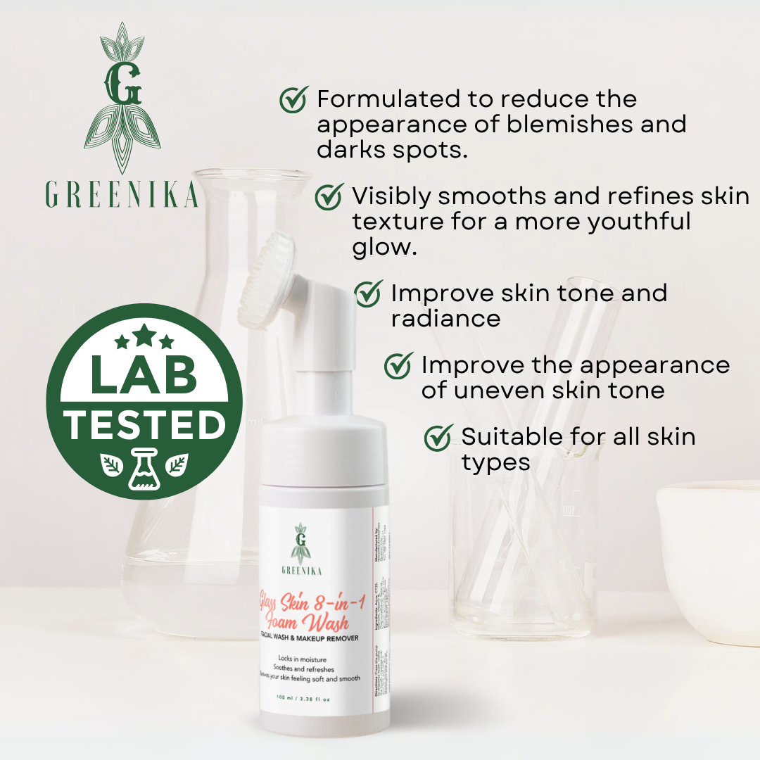 Greenika Glass Skin Foam Cleanser