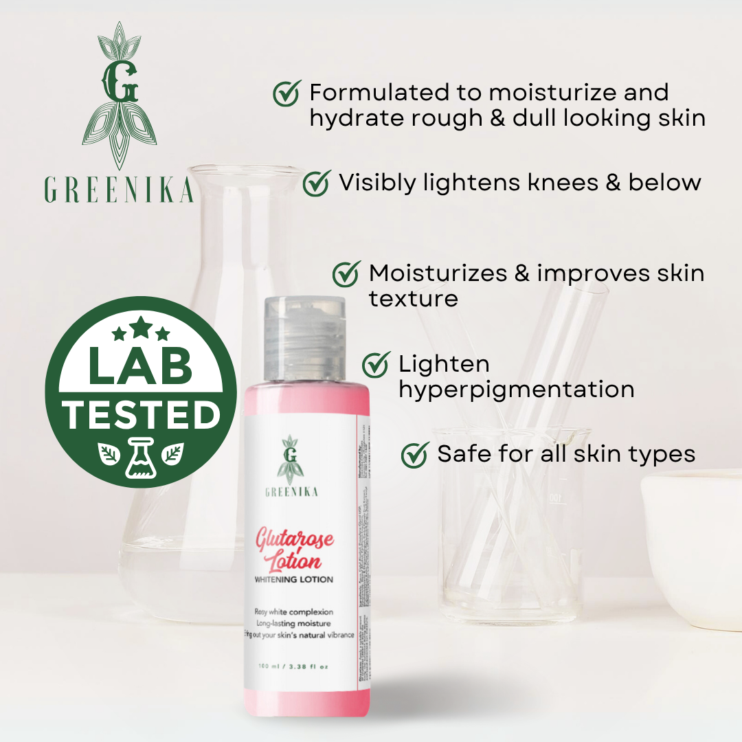 Greenika Glutathione & Rosehip Moisturizing Whitening Lotion