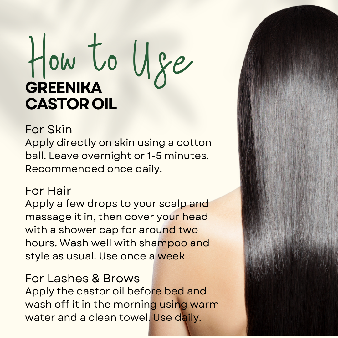 Greenika Organic Castor Essential Oil