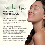 Greenika Grapeseed Carrier Essential Oil