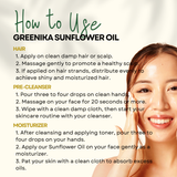 Greenika Organic Sunflower Carrier Essential Oil