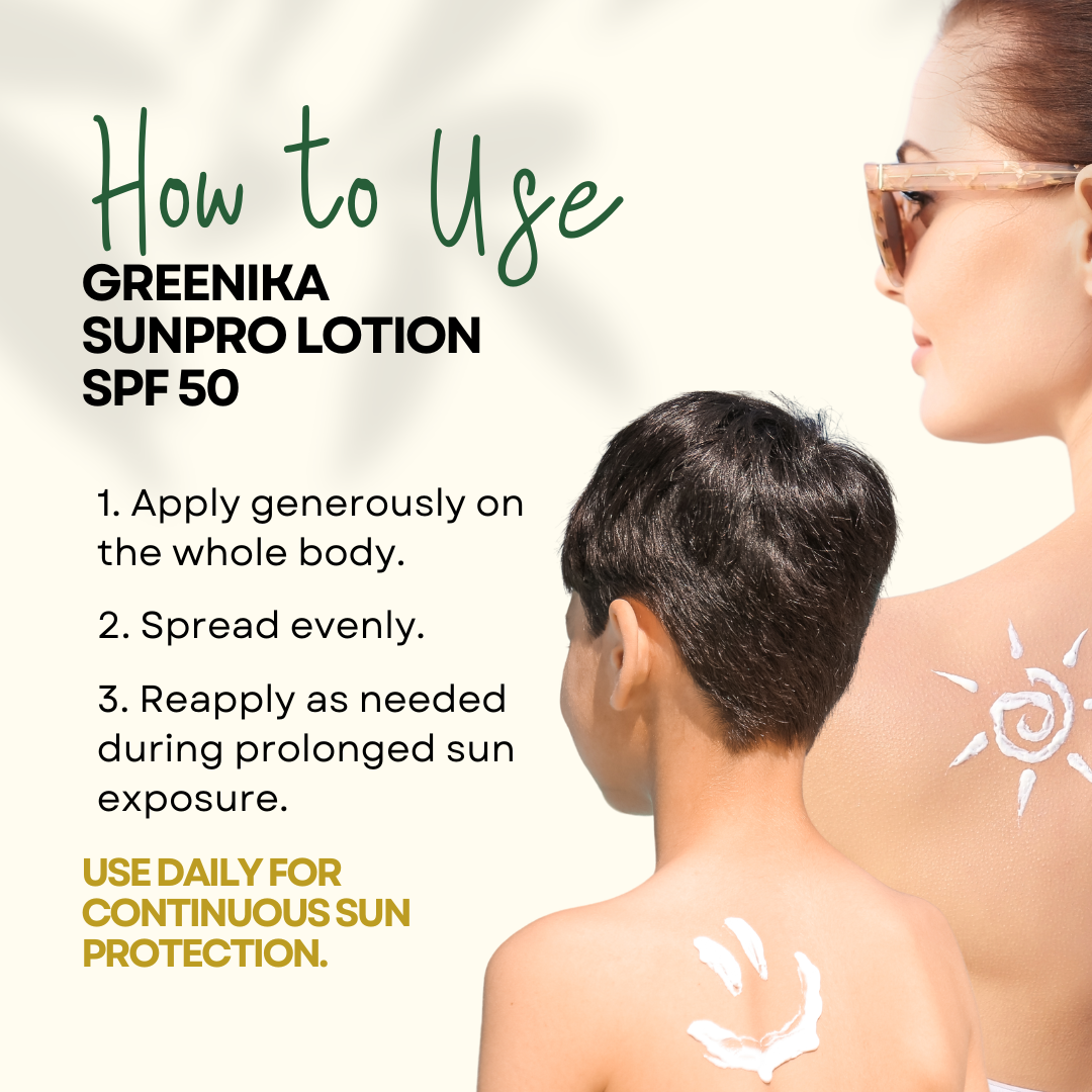 Greenika SunPro with SP50 Lotion