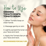 Greenika Tomato Combo Clarifying Tomato Soap and Serum