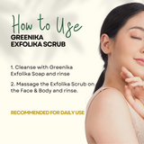 Greenika Exfolika Face and Body Scrub