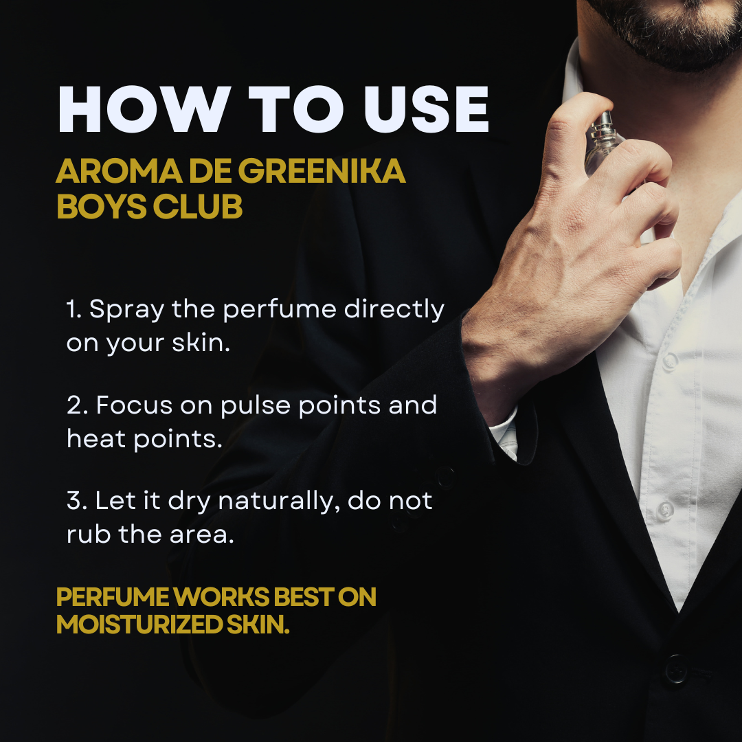 AROMA DE GREENIKA FOR MEN Boy's Club