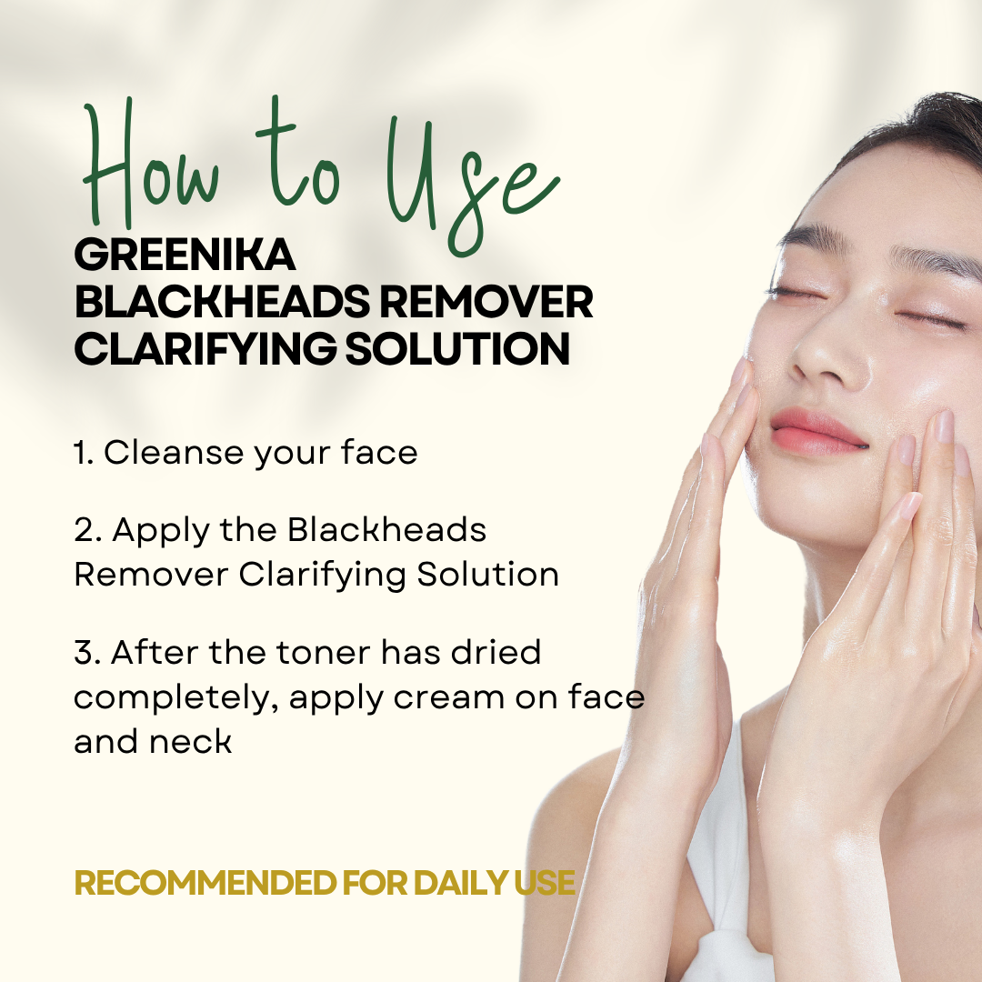 Greenika Blackhead Remover Whitehead Remover Facial Toner