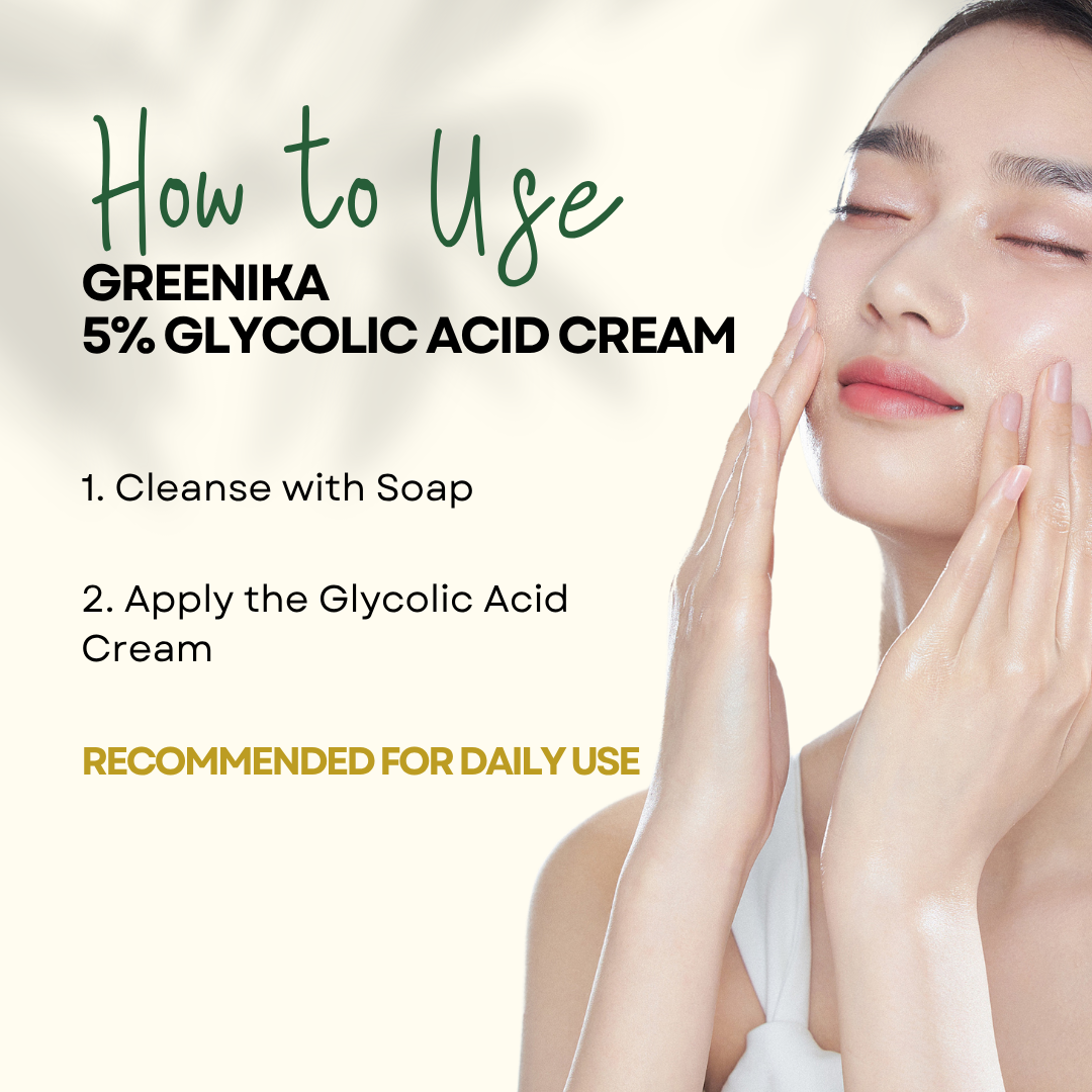 Greenika Glycolic Acid 5% Exfoliating Cream