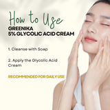 Greenika Glycolic Acid 5% Exfoliating Cream