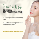 Greenika Tea Tree Anti Acne Facial Cleanser