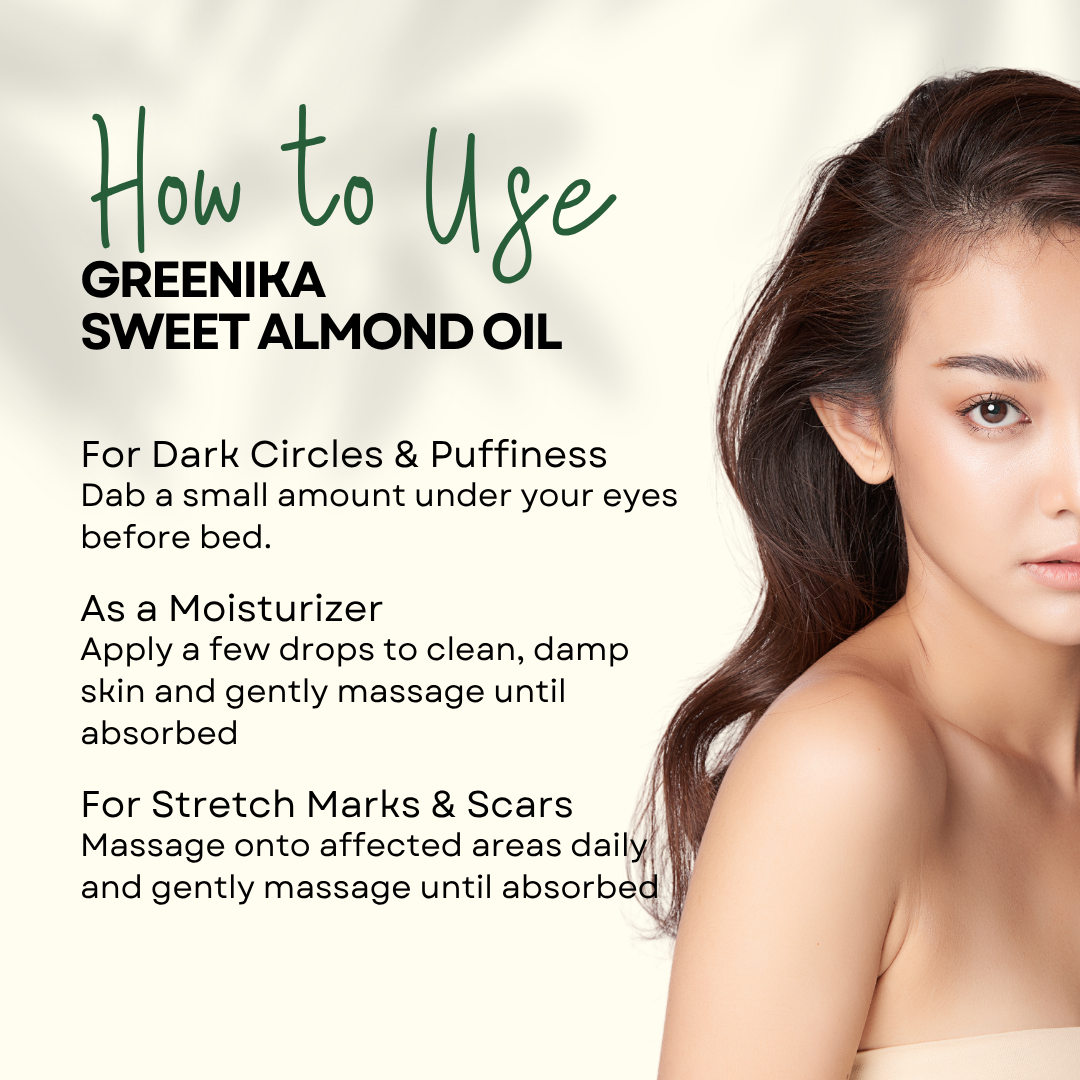 Greenika Sweet Almond Carrier Essential Oil